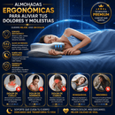 Almohada Cervical Viscoelástica Diseño Mariposa – paga 1 y lleva 2