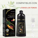 Champú para Canas Negro 3 en 1 – Cobertura Natural