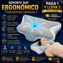 Almohada Cervical Viscoelástica Diseño Mariposa – paga 1 y lleva 2