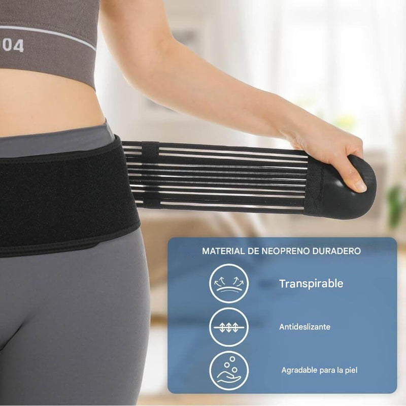 Cinturón Sacroilíaco – Alivio Dolor Lumbar, Cadera y Ciática