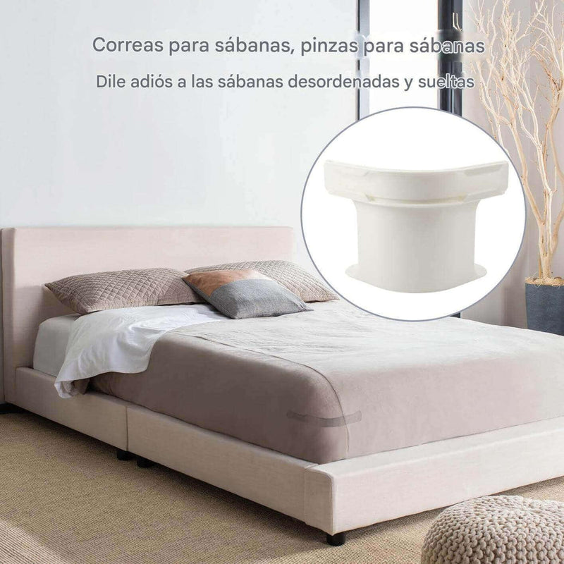 Soportes para Colchas con Cierre de Seguridad (Pack 4)