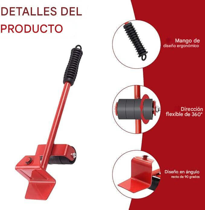 MuebleUp™ – Levantador de Muebles Ergonómico
