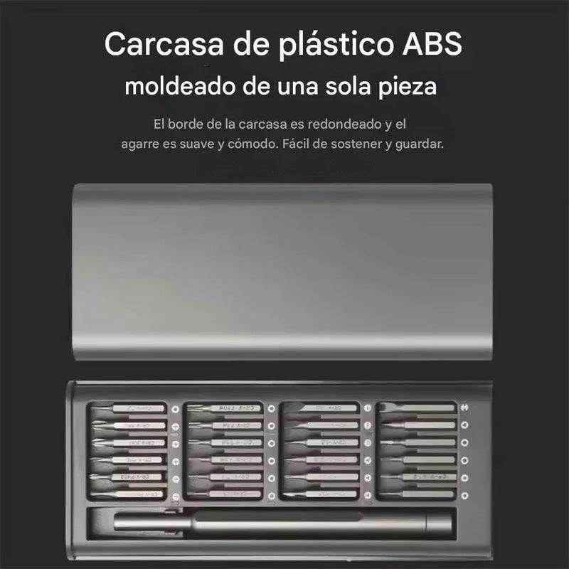 Juego de Destornilladores de Alta Precisión 51 en 1