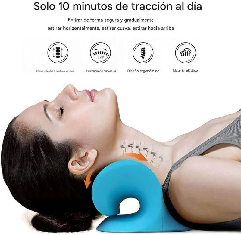 Almohada de Tracción Cervical – Alivio del Dolor de Cuello