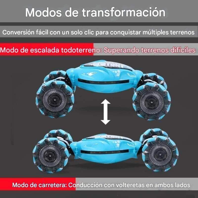 Coche teledirigido 4WD RC con sensor de gestos de acrobacias