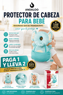 Almohada protectora de Cabeza Para Bebé -Paga 1 y Lleva 2