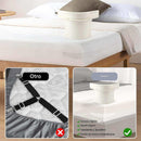 Soportes para Colchas con Cierre de Seguridad (Pack 4)