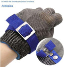 Guante de acero inoxidable resistente al corte