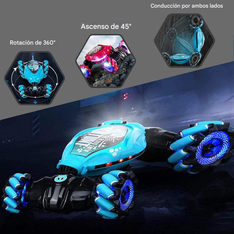 Coche teledirigido 4WD RC con sensor de gestos de acrobacias
