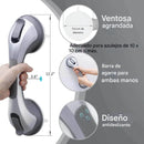 Agarradera de Baño con Ventosa – Seguridad sin Obras