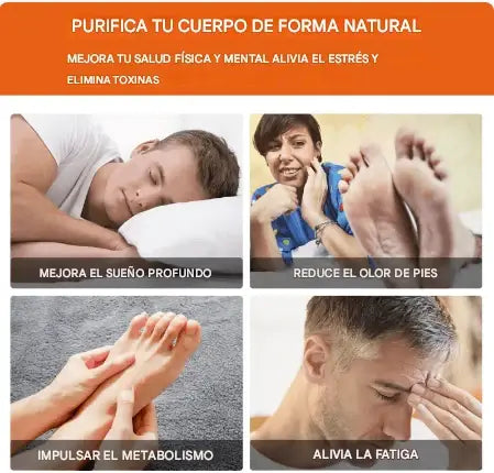 Parches desintoxicantes de pies