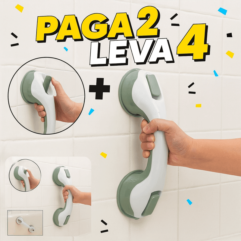 Agarradera de Baño con Ventosa – Seguridad sin Obras